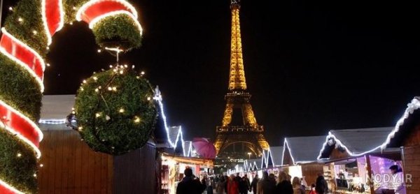  عکس کریسمس پاریس