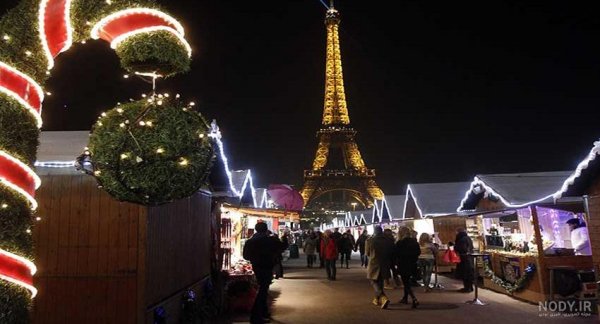  عکس کریسمس پاریس