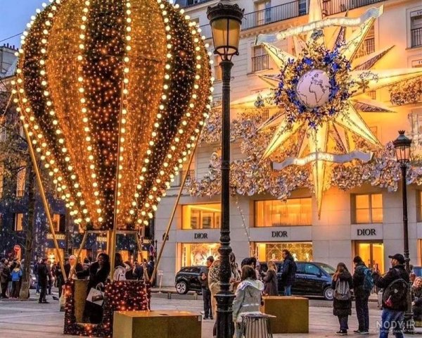  عکس کریسمس پاریس