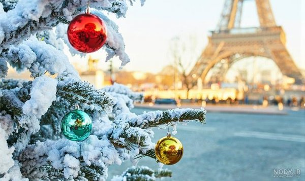  عکس کریسمس پاریس