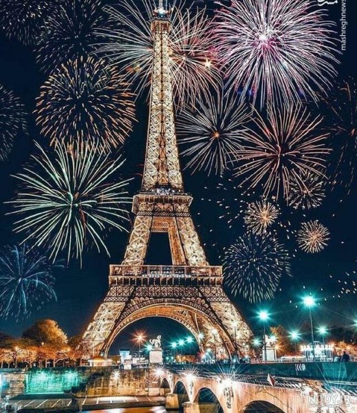  عکس کریسمس پاریس