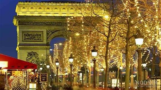  عکس کریسمس پاریس