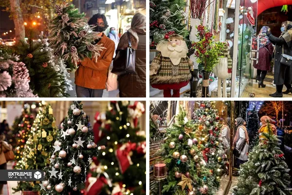  عکس تزیینات کریسمس