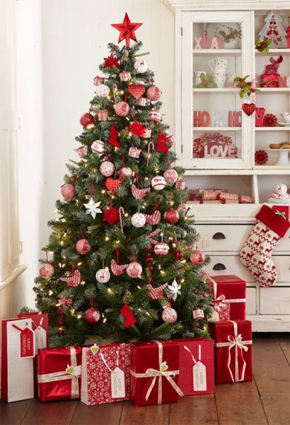  80 عکس درخت کریسمس در خانه