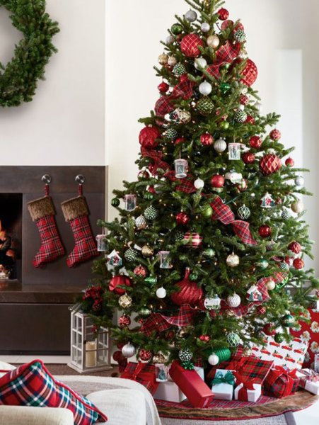  80 عکس درخت کریسمس در خانه