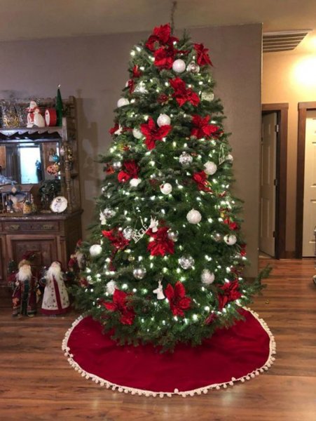  80 عکس درخت کریسمس در خانه