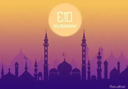  عکس عید مبارک عربی