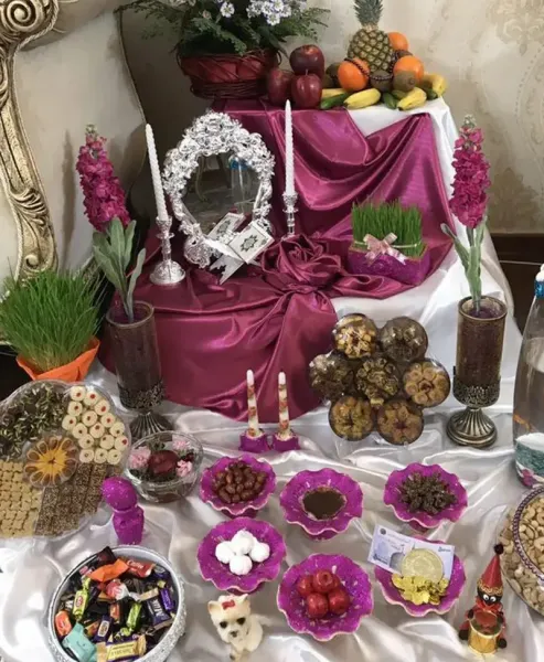  98 عکس عید نوروز سفره هفت سین