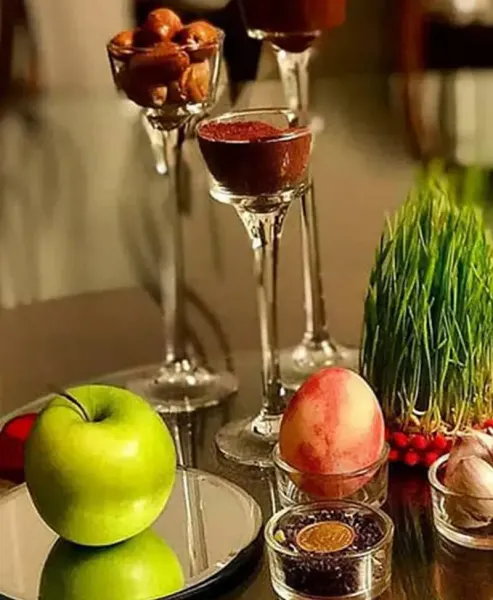  98 عکس عید نوروز سفره هفت سین