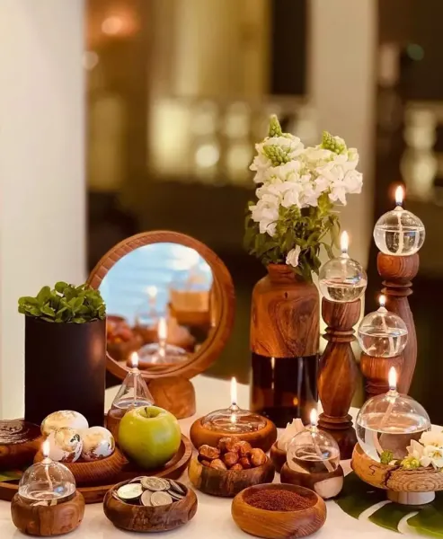  98 عکس عید نوروز سفره هفت سین