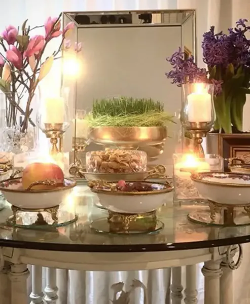  98 عکس عید نوروز سفره هفت سین