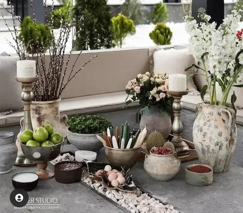  100 عکس سفره هفت سین فانتزی