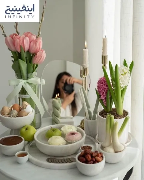  120عکس سفره هفت سین در خانه