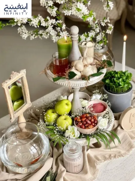  120عکس سفره هفت سین در خانه