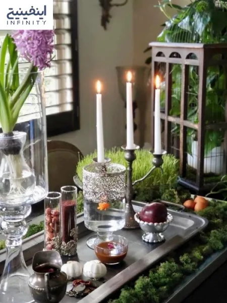  120عکس سفره هفت سین در خانه