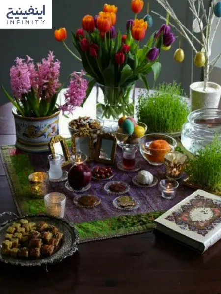  عکس سفره هفت سین ساده