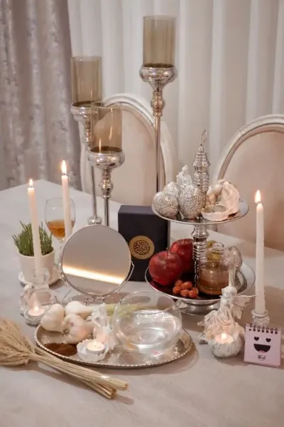  سفره هفت سین ساده و شیک