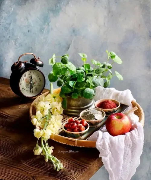  سفره هفت سین ساده و شیک