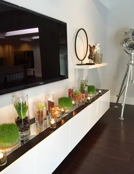  سفره هفت سین ساده و شیک