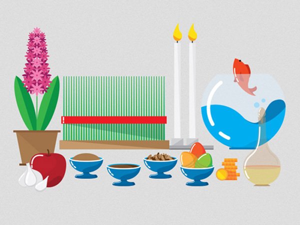  عکس سفره هفت سین کودکانه