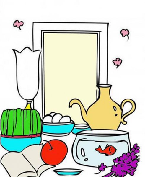  عکس سفره هفت سین کودکانه