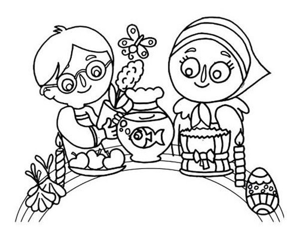  عکس سفره هفت سین کودکانه