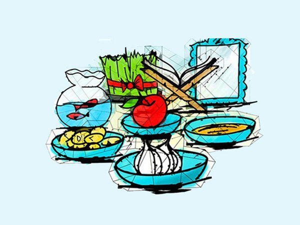  عکس سفره هفت سین کودکانه