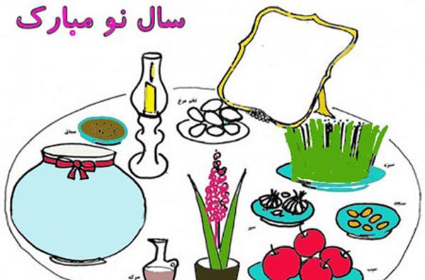  عکس سفره هفت سین کودکانه