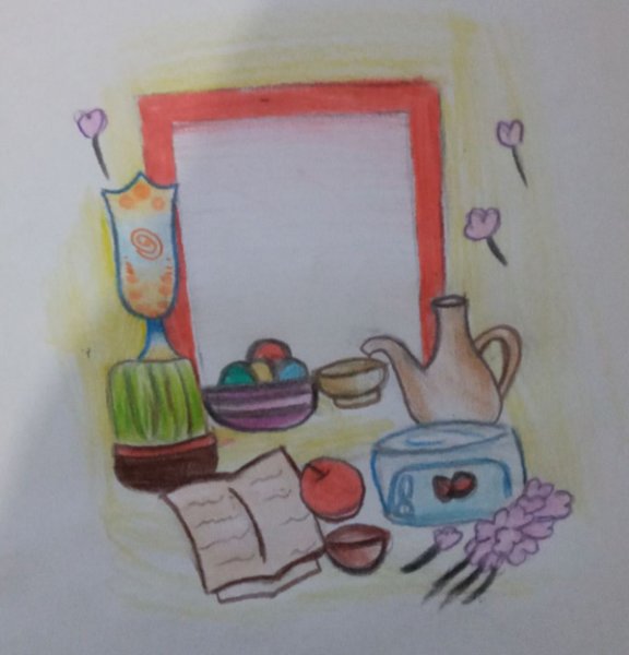  عکس سفره هفت سین کودکانه