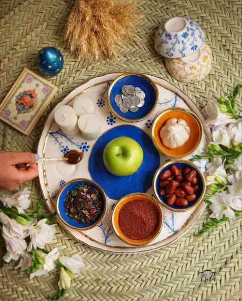  200 عکس سفره هفت سین لاکچری