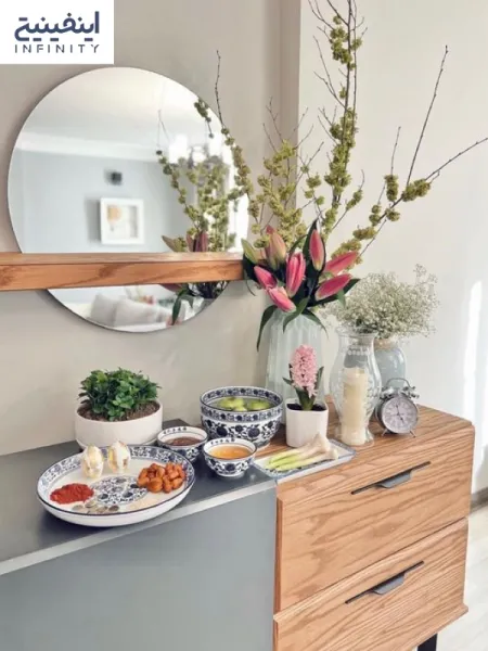  200 عکس سفره هفت سین لاکچری