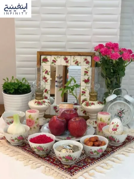  200 عکس سفره هفت سین لاکچری