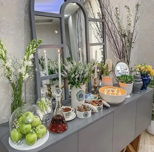  200 عکس سفره هفت سین لاکچری