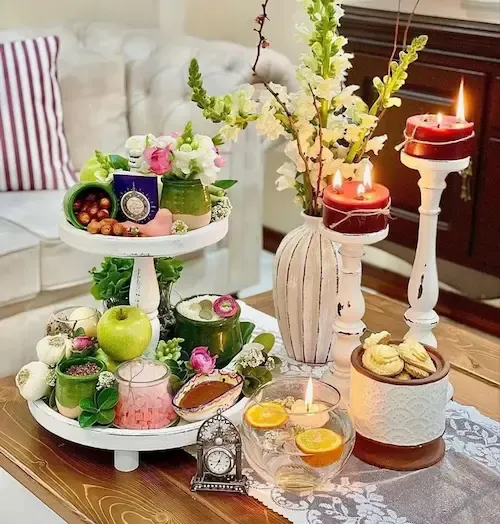  200 عکس سفره هفت سین لاکچری