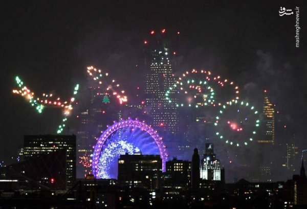  عکس جشن سال نو میلادی