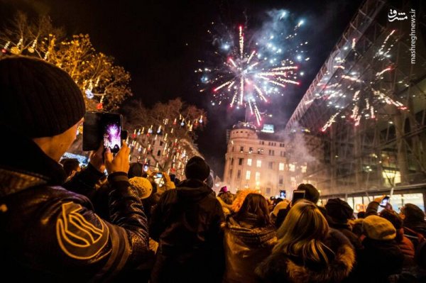  عکس جشن سال نو میلادی