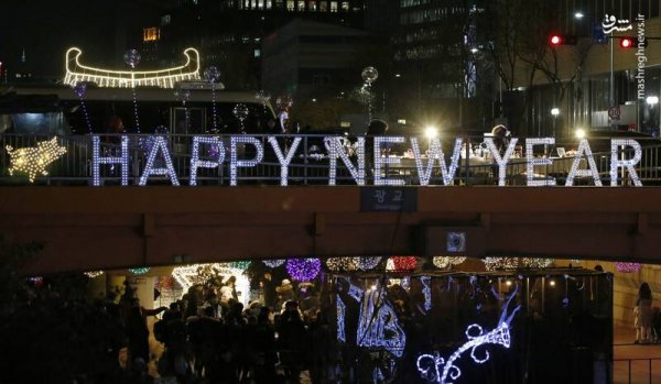  عکس جشن سال نو میلادی