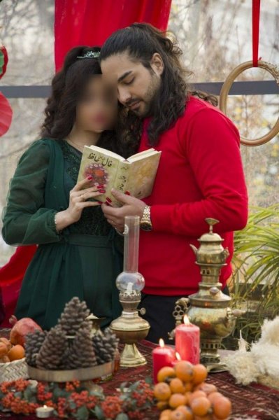  عکس شب یلدا دونفره