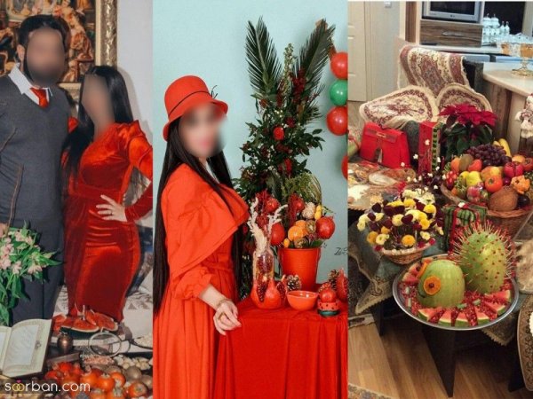  عکس آتلیه شب یلدا عروس