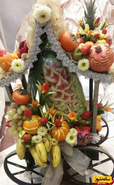  تزیین هدایای شب یلدا برای عروس