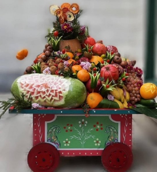  سفره شب یلدا ساده و شیک برای عروس