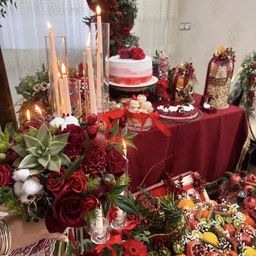  200 عکس سفره شب یلدا باکلاس