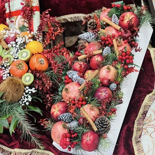  200 عکس سفره شب یلدا باکلاس