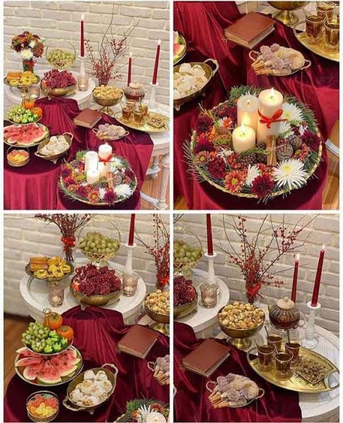  دیزاین شب یلدا برای عروس