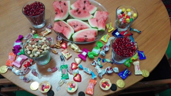  سفره شب یلدا امسال