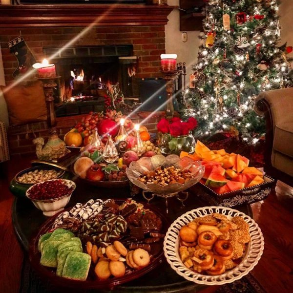  سفره شب یلدا امسال