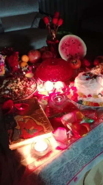  سفره شب یلدا امسال