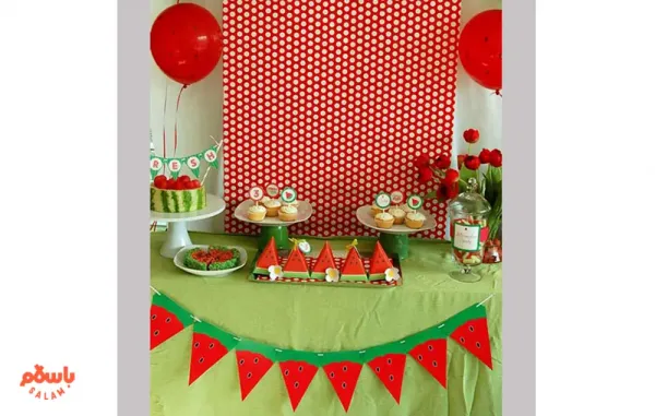  تزیین شب یلدا برای مدرسه