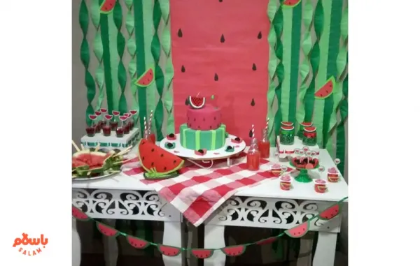  تزیین شب یلدا برای مدرسه