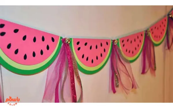  تزیین شب یلدا برای مدرسه